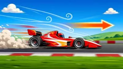 Velocity - The speed of something in a particular direction. (वेग)