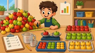Quantify - To measure or express something in numbers or quantity. (मात्रा निर्धारित करना)
