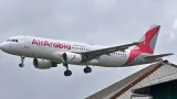 Passenger jumps off Air Arabia aircraft after landing at Chennai airport during taxiing