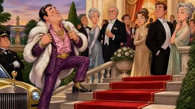 Arriviste - A person who has recently gained wealth, power, or high social position but is considered lacking in proper manners or social respectability.