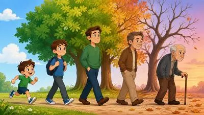 Senescence - The process of growing old or ageing, especially the gradual decline of physical or biological functions.