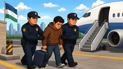 Deportation - The act of forcing a person to leave a country, usually because they have no legal right to stay there.