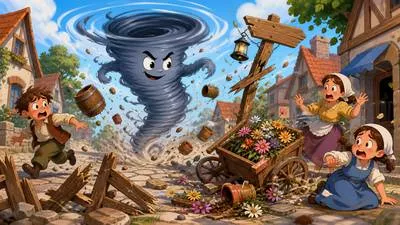 Wreak - To cause a lot of damage, harm, or trouble. (भारी नुकसान पहुँचाना)