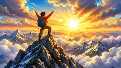 Climax - The most intense, exciting, or important point of something. (चरम बिंदु / पराकाष्ठा)