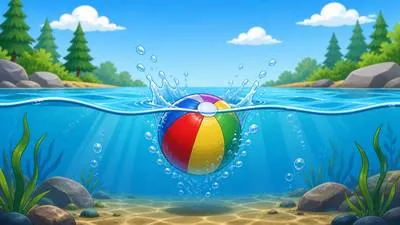 Submerge - To put or sink something completely under water or another surface.