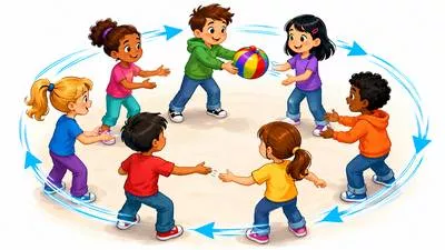 Circulate - To move around continuously or spread something among people. (प्रसारित करना)