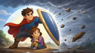 Protect - Keep someone or something safe from harm, injury, damage, or danger. (सुरक्षित रखना)