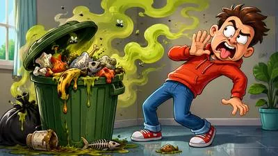 Malodorous - Having a very unpleasant smell.