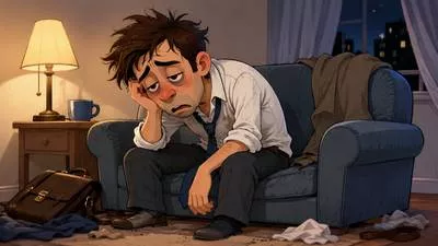Weary - Very tired, especially after hard work or a long experience; to make someone feel tired. (थका हुआ/थका देना)