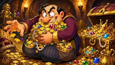Greedy - Having an excessive desire for more money, food, power, or possessions.