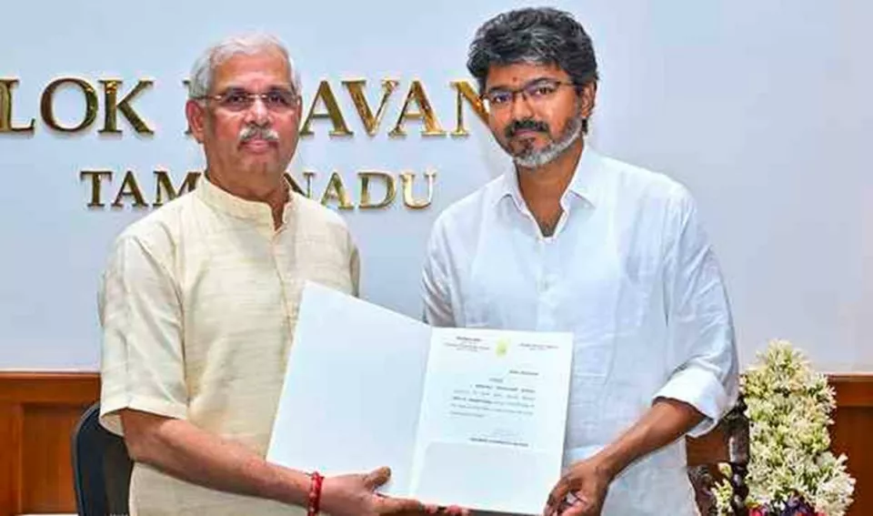 Vijay to take reins today; T.N. set for coalition govt.