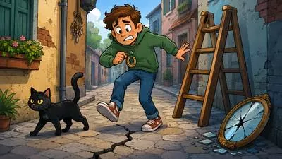 Superstitious - Believing in magic, luck, signs, or supernatural forces without scientific reason.