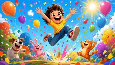 Exuberance - A feeling of great energy, excitement, and happiness.
