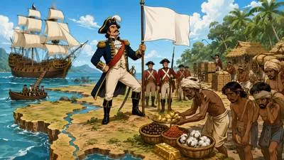Colonialism - The policy or practice of controlling another country or region and exploiting it politically and economically. (उपनिवेशवाद)