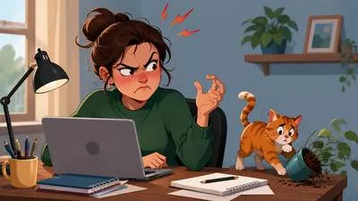 Testy - Easily annoyed or irritated.