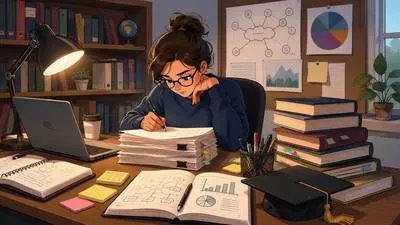 Dissertation - A long formal piece of writing on a particular subject, especially for a university degree. (किसी विशेष विषय पर लिखा गया विस्तृत औपचारिक शोध-लेख)