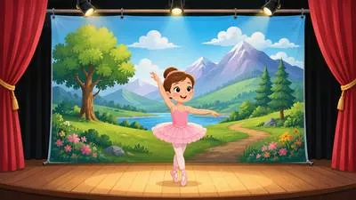 Backdrop - The background or setting behind an event, scene, or situation.
