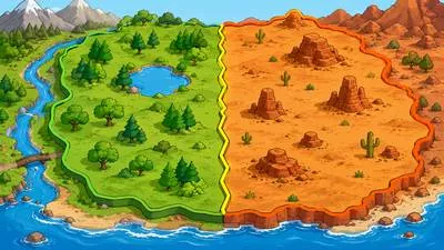 Coterminous - Having the same boundary, extent, or duration. (समान सीमा या अवधि वाला)