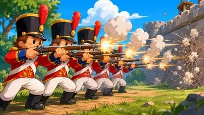 Fusillade - A rapid series of shots, attacks, or questions.