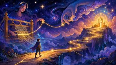 Predestination - The belief that events are decided in advance by fate or divine power.