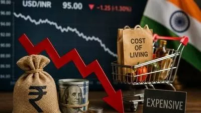 INR breached 95 Vs USD: 6 ways in which a depreciating Rupee affect your personal finances?
