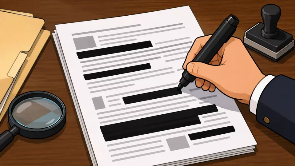 Today’s word - redaction