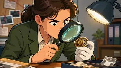 Scrutiny - Close and detailed examination or investigation of something. (जांच)