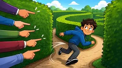 Evasive - Avoiding a direct answer or action. (टालमटोल करने वाला)