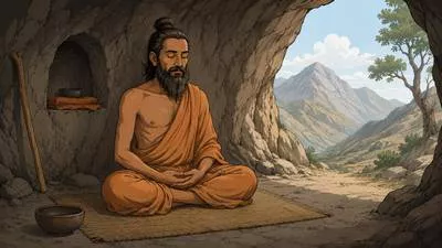 Asceticism - A way of life involving strict self-discipline and avoidance of physical pleasures.