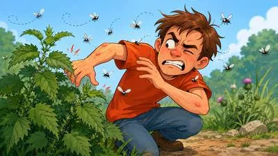 Nettlesome - Causing irritation, annoyance, or trouble. (परेशान करने वाला)