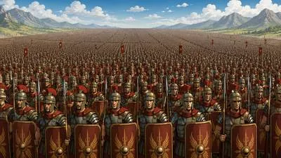 Legion - A very large number of people or things. (बड़ी संख्या)