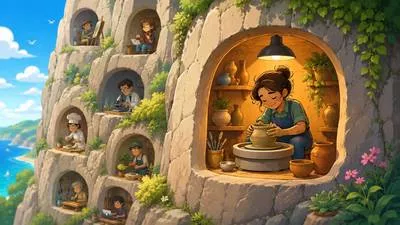Niche - A suitable place, role, or position for someone or something. (उपयुक्त स्थान)