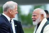 Modi meets Norwegian PM as they seek to raise ties to Green Strategic Partnership