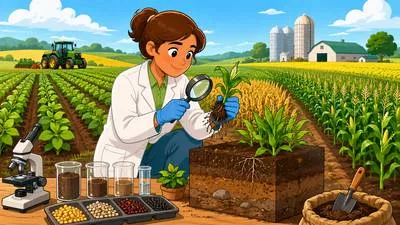 Agronomy - The science of soil management and crop production. (कृषि विज्ञान)