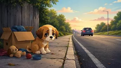 Abandonment - The act of leaving someone or something completely. (त्याग)