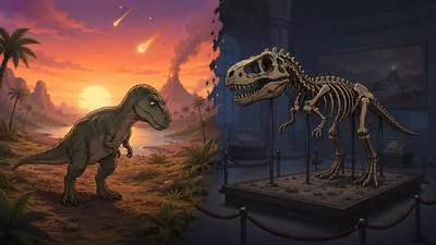 Extinct - No longer existing, especially used for a species of animal or plant. (विलुप्त)