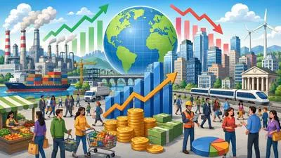 Macroeconomics - The branch of economics that studies the economy as a whole, including inflation, unemployment, growth, and national income. (समष्टि अर्थशास्त्र)