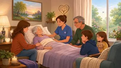 Hospice - A place that provides care and comfort to seriously or terminally ill people.