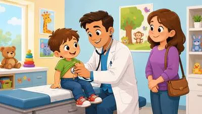 Pediatrician - A doctor who treats children and their diseases.