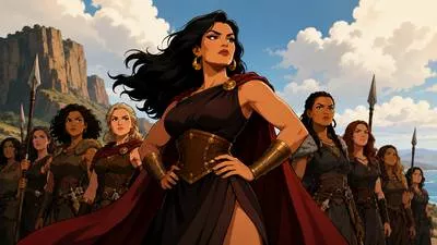 Virago - A loud, aggressive, and domineering woman.