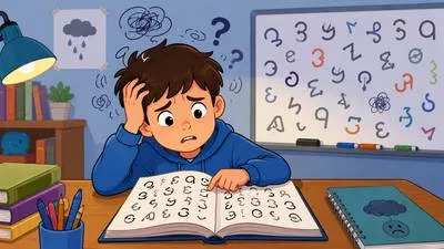 Dyslexia - A learning difficulty that affects reading, spelling, and word recognition.