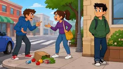 Bystander - A person who is present at an event but does not take part in it.
