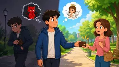 Morality - Principles concerning right and wrong behaviour. (नैतिकता)