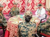 Amit Shah inaugurates BSF border outpost G-7 in Bhuj, interacts with personnel