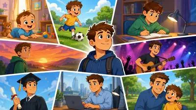 Montage - A collection of pictures, scenes, or short clips arranged together to form a single sequence.