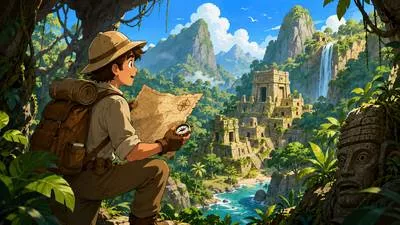 Exploration - The act of travelling through or studying something to discover more about it.