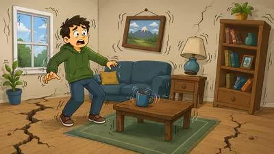 Tremor - A slight shaking movement, especially because of fear, weakness, or earthquake. (हल्का कंपन या झटका)
