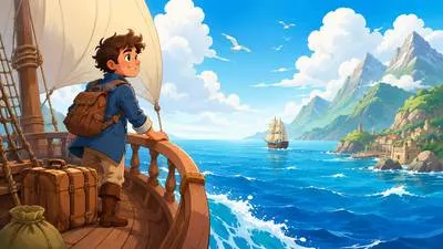 Voyage - A long journey, especially by sea or in space.