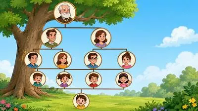 Descendant - A person, animal, or plant that comes from a particular ancestor.