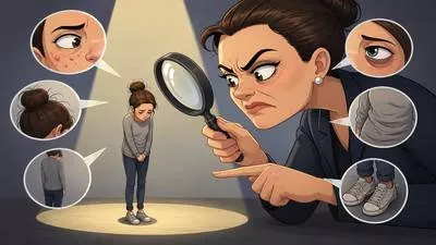 Hypercritical - Excessively and unreasonably critical of others or things; finding fault beyond what is fair.